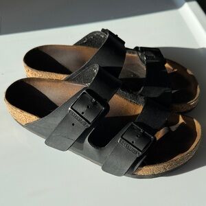 Birkenstock Kids Black Sandals
